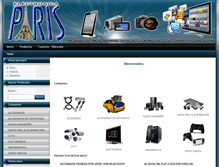 Tablet Screenshot of electronicaparis.com